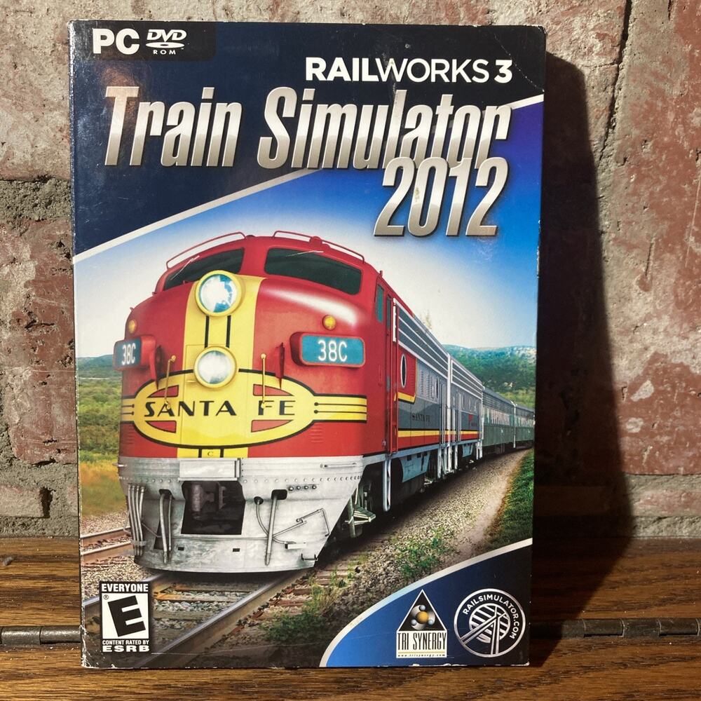 Train Simulator 2012 Railworks 3 PC Game DVD-ROM Drive